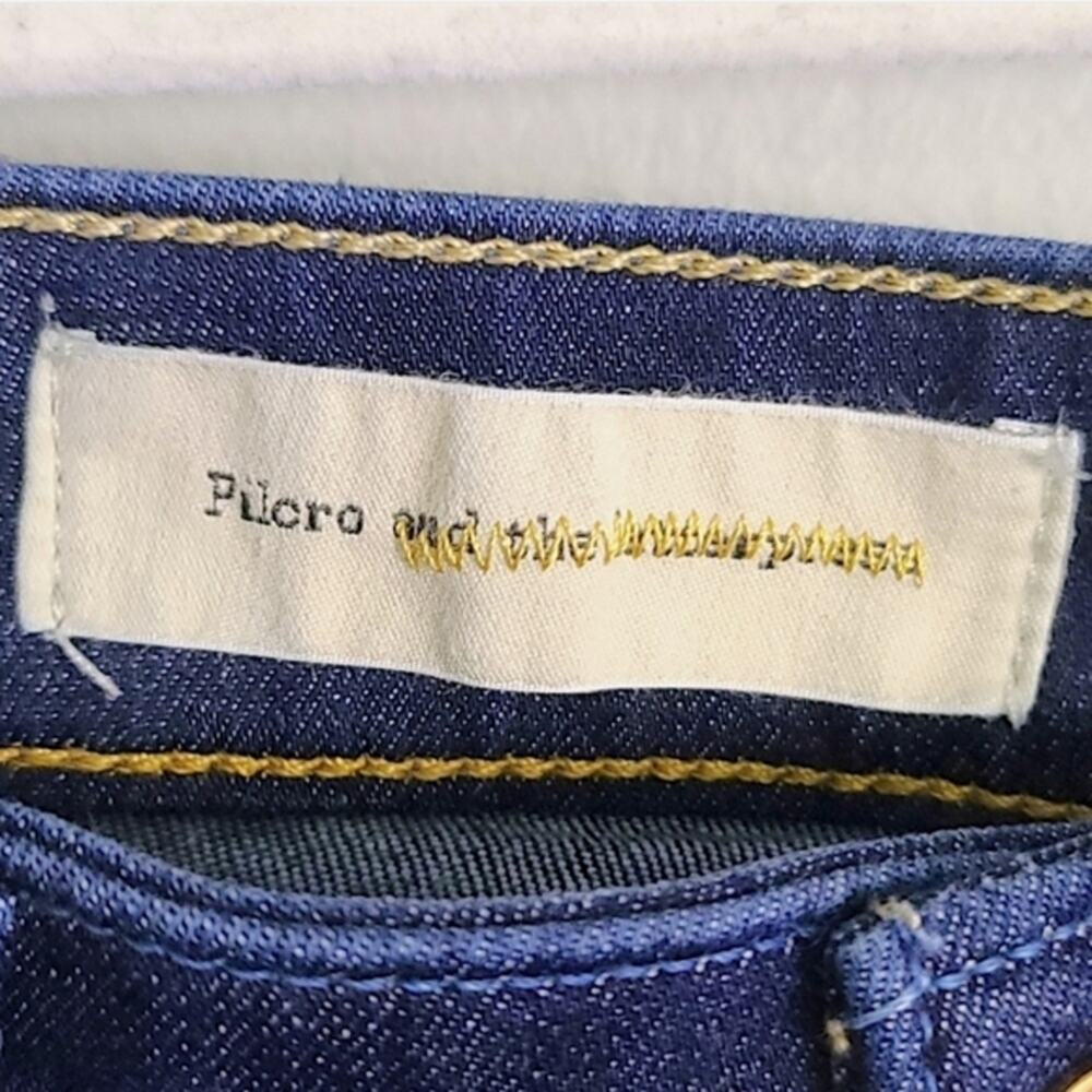Pilcro and the Letterpress Skinny Jeans Size 32 Herringbone Pattern - Picture 8 of 11